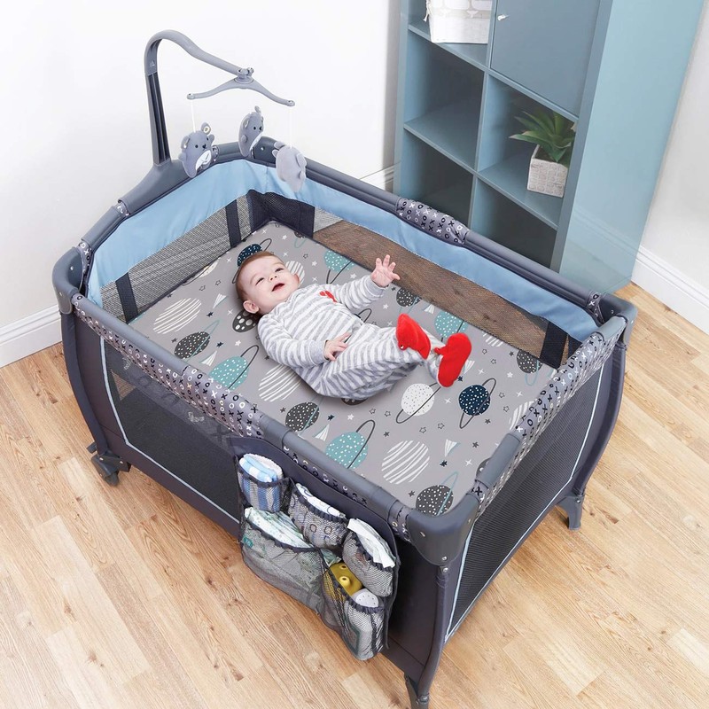Pack n Play Stretchy Fitted Pack n Play Playard Sheet