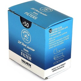 VAUEN Dr. Perl 6 mm Filter Activated Carbon Filter 1 x 50 Filter Turner Tips