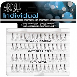 Ardell Duralash Individual Eyelashes Knot Free Naturals Long Black (6 Pack)