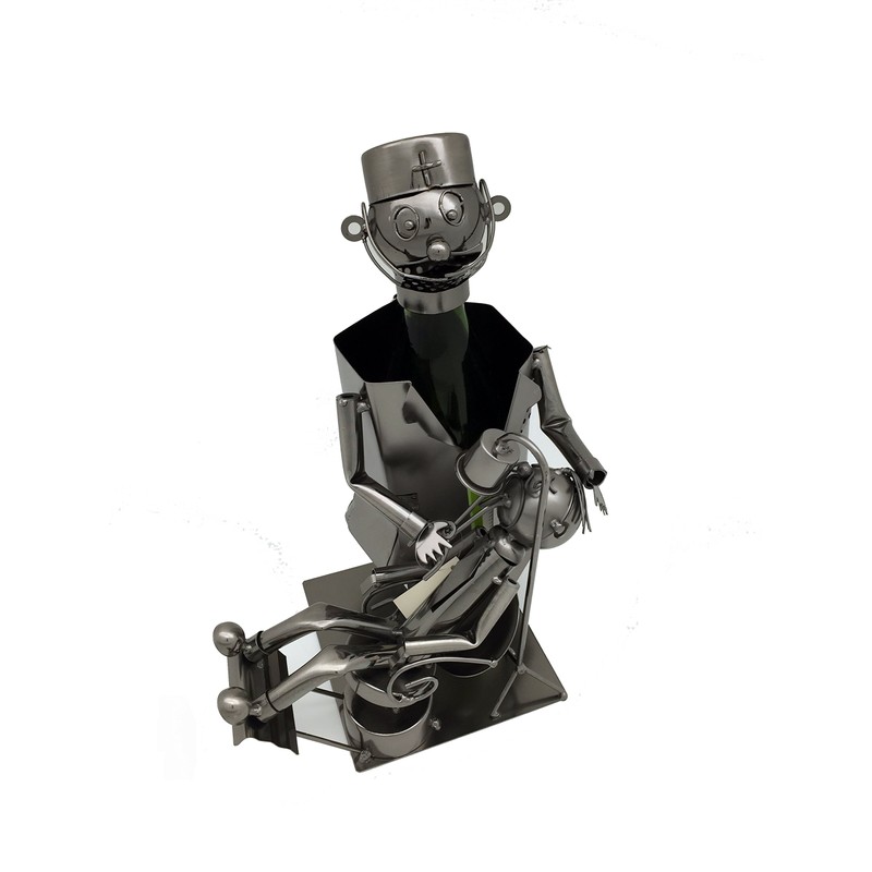 WINE BOTTLE HOLDER DENTIST Character Wine Caddy