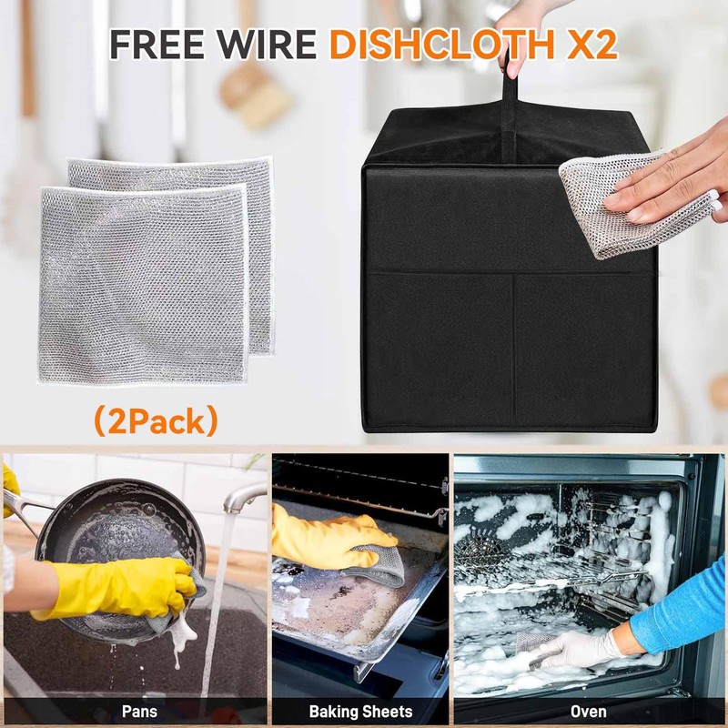 Lasesasies Juicer Cover, Waterproof & Dustproof, 9" x 15" x