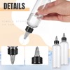 24 Pcs 3 oz Squeeze Applicator Bottles for Hair Oiling,