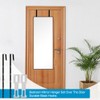 Kazheon 2 Pcs Over The Door Mirror Hanger, Adjustable Door