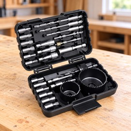 WA1626 Screwdriver Accessory Set - Storage Case for Home Repairs