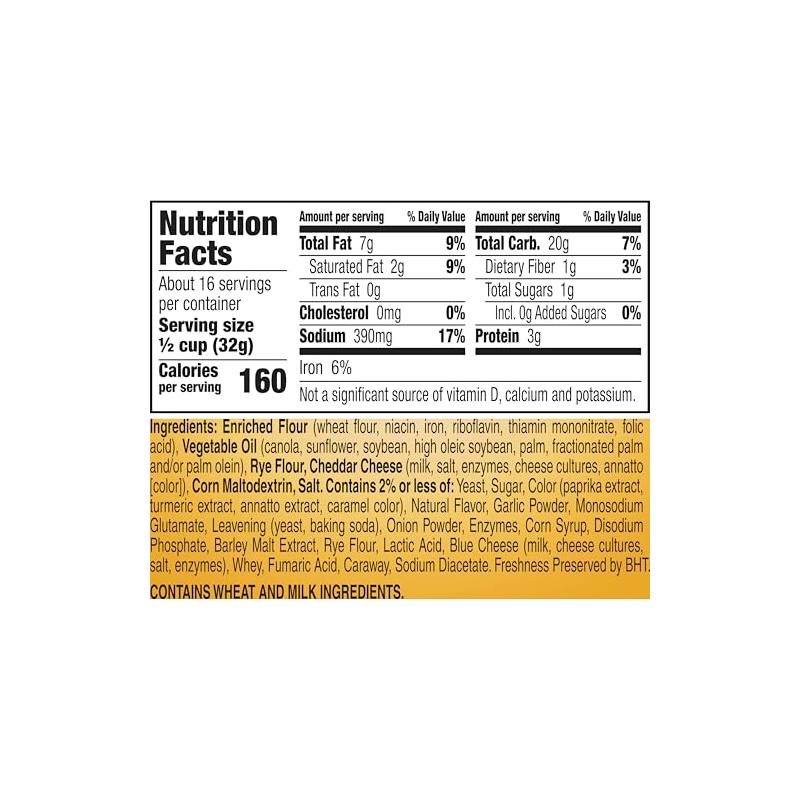 Gardetto's Aged Cheddar Snack Mix Tub