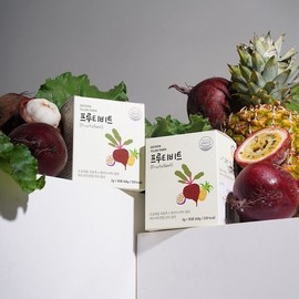Gangwon The Mall b유진팜 유진팜 프루티비트 레드비트 열대과일 분말 스틱형 X 30개입/b Yujin Farm Fruity Beet Red Beet Tropical Fruit Powder Stick X 30 Pack