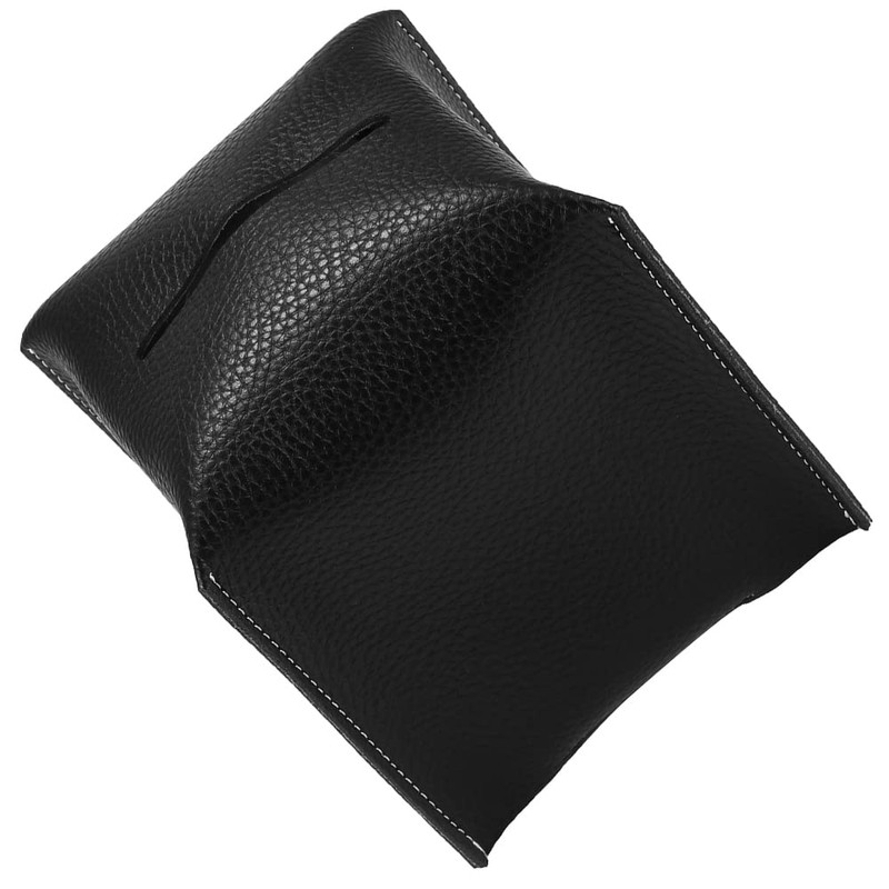 VOANZO 2 x Square Modern Dainty PU Leather Tissue Box