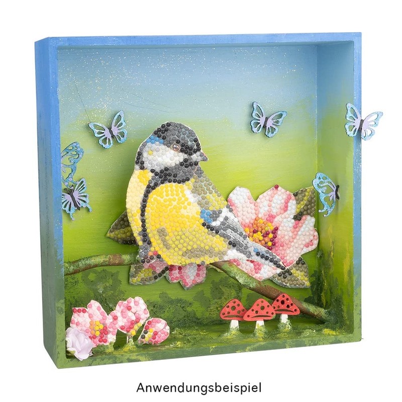 Ideen mit Herz Moss Medium Acrylic Paint with Fibres Moss