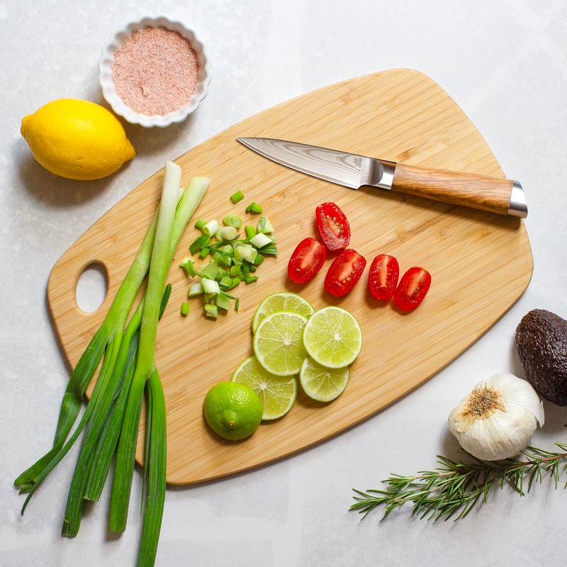 Totally Bamboo GreenLite Dishwasher Safe Cutting Board, 13.5" x 9"