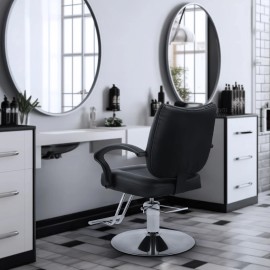 CO-Z Salon Chair for Hair Stylist with 360° Swivel and Hydraulic Pump 550 lb Cap