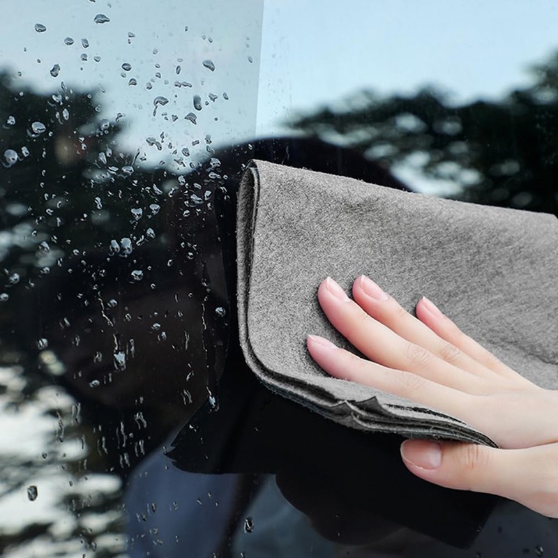 5 Pcs Thickened Magic Cleaning Cloths, 30 x 30cm Window