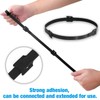 100 PCS 8-Inch Cable Ties, Reusable Cable Management, Under Desk