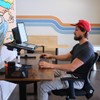 Xebec Air Desk Adjustable Laptop Lap Desk with Height &