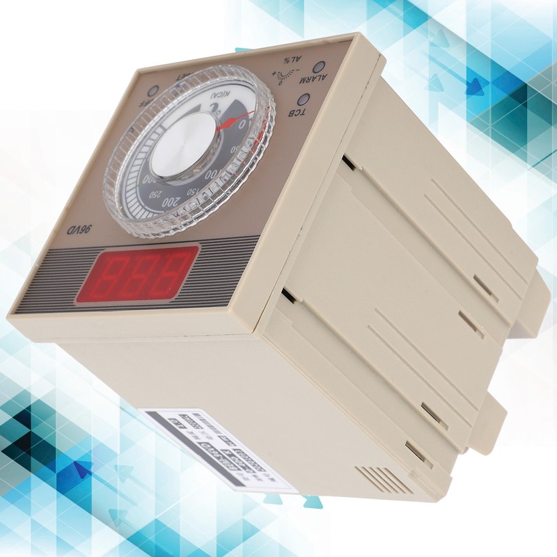 BERM Digital Display Temperature Controller Adjuster Thermostat with Knob BEM-96VD