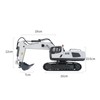 RC Excavator 1/20 2.4GHz 11CH RC Construction Truck Engineering Vehicles