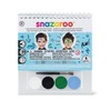 Snazaroo - Juego de mini cuadernos de maquillaje para niñas,