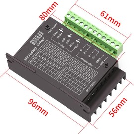 TB6600 Stepper Motor Driver 32 Segments DC 9-40V 4.0A Suitable for 42/57/86 Type 2-Phase 4-Phase Stepper Motor