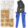 Wire Terminal Crimping Tool Kit, Qibaok Ratcheting Wire Crimper AWG