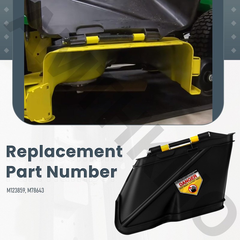 AMTHKNO M123859 48" 54" Mower Deck Side Discharge Chute kit