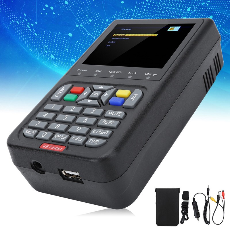 High Definition Satellites Star Finder Identifier Equipment Accessory DVBs s2