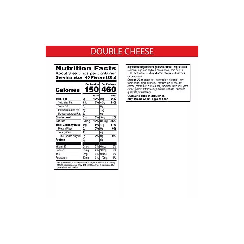 Cheez-It Puff'd Cheesy Baked Snacks, Puffed Snack Crackers, Kids Snacks,