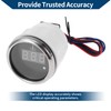 A ABSOPRO 1.50" Universal Digital Water Temperature Gauge Kit with