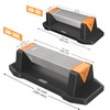 Extra Large Diamond Sharpening Stone Set 3 Side Grit 400/600/1000