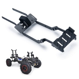 MORLORDY RC Carbon Fiber Frame Rails Set Chassis Rails Kit for TRX4 Upgrades 1/10 Scale RC Crawler Car Accessories