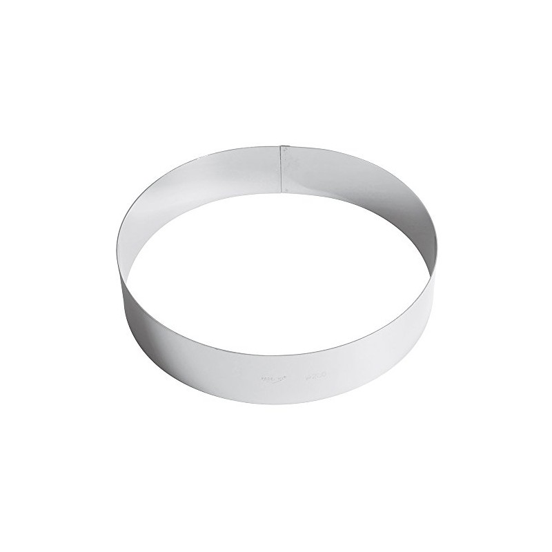 Paderno 47534-28 tortenring, Metall, grau, 28 cm