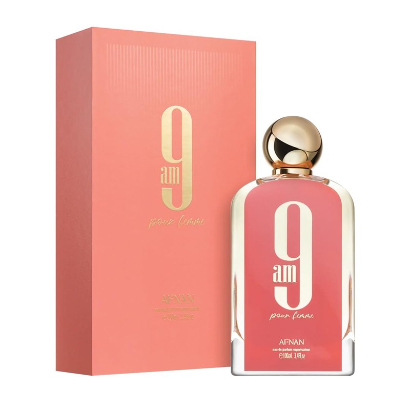 Afnan 9 AM Pour Femme Eau De Parfum, 3.4 Fl.