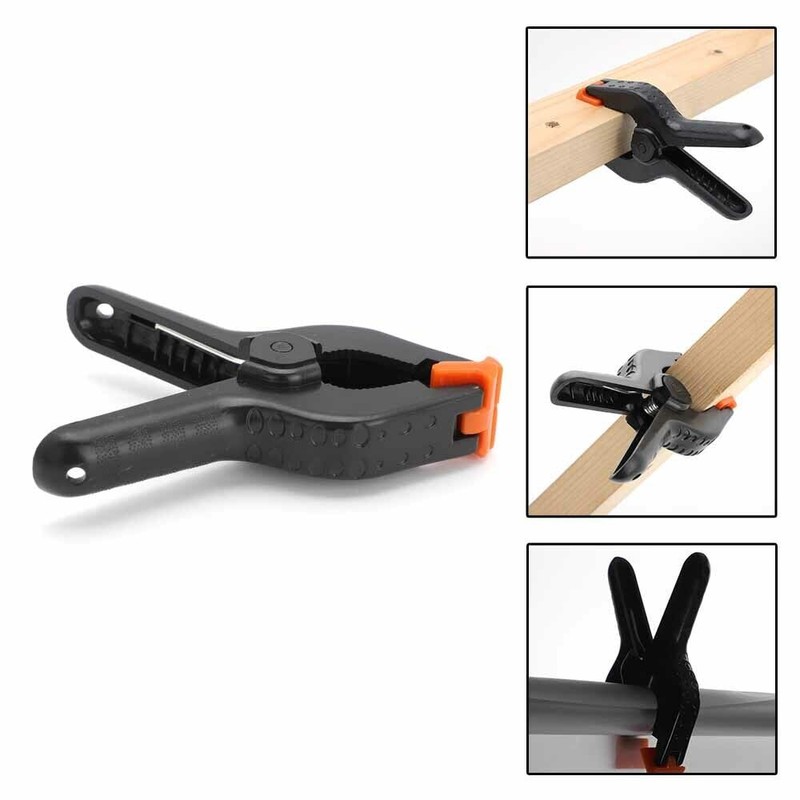 BRAVECOW 20 x spring clamps, clamping clamps with large span,