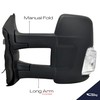 Spieg Driver Side Long Arm Mirror for 2015-2022 Ford Transit