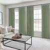 Topfinel 102 Inch Curtains 2 Panels Set,Two Pages Pinch Pleat