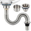 Kit de Desagüe para Lavabo de Baño Antiolor, con 110mm