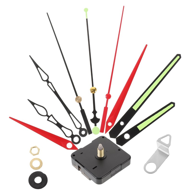 TEHAUX 3 Sets DIY Clock Kit Clock Movement Replacement with