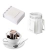 SZLYTYUN 50PCS Portable Coffee Filter Paper Hanging Ear Drip Coffee
