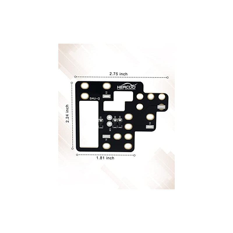 HERCOO Light Module for GM, 8 High Mod Fog lights