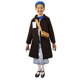 I Love Fancy Dress ILFD7041M Girl's Evacuee Costumes (Medium)