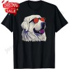 Unbranded Dad Mom Cool Dog Sunglasses - Great Pyrenees T-Shirt.