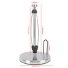 Paper Towel Holder with Damping Effect Stainless Steel Punch Free