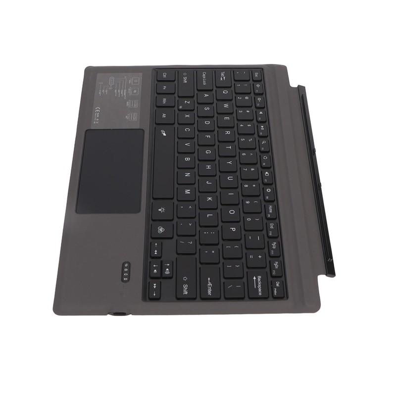 Bluetooth Wireless Keyboard with Touchpad Colorful Backlight Ultrathin Tablet Bluetooth