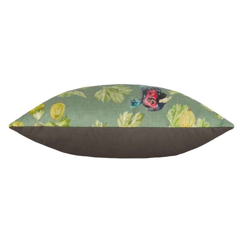 Evans Lichfield Grove Pheasant Outdoor Cushion Cover, Olive, 30 x