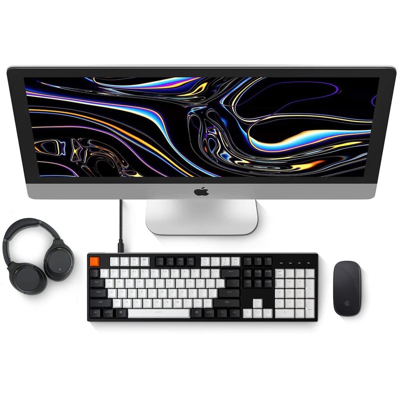 Keychron C2 104 Keys Full Size Wired Mechanical Keyboard for