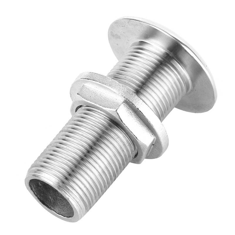 316 Stainless Steel Thru Hull Water Drain Hose Barb Hardware