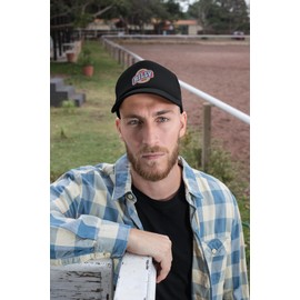 Trucker Hat Billy Beer Drink Vintage Snapback Cap (Black)