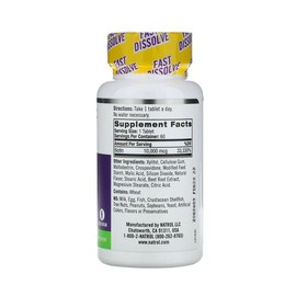 나트롤 고함량 비오틴 딸기맛 10000mcg 60정 빠른 용해 Natrol High Dose Biotin Strawberry Flavor 10000mcg 60 Tablets Quick Dissolve