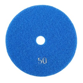 5'' inch 125mm Wet Polishing Pads Grinding Discs for Granite Concrete Marble (50 Grit)