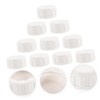 Gatuida 10pcs Sprinkler Cap End Caps Round Tubing Connectors PVC