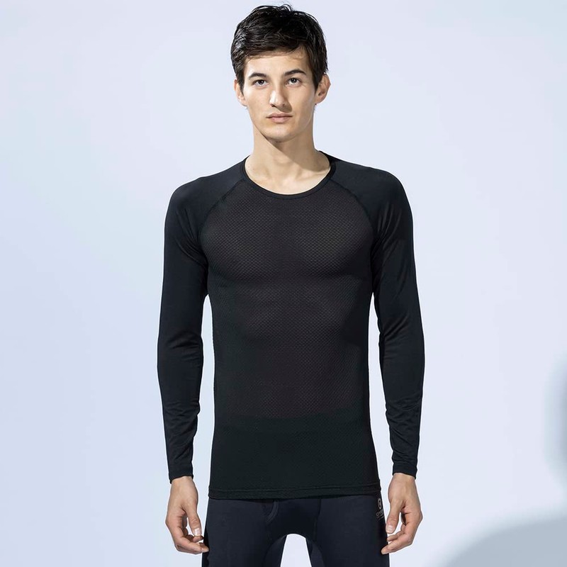 Otafuku Gloves, Summer Inner, Long Sleeve, Round Neck, First Layer
