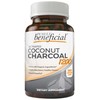 Activated Coconut Charcoal 1200mg, 180 Capsules - Pills for Digestive